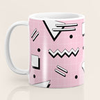 Memphis pattern 70 - 80s / 90s Retro Coffee Mug Gallery Image 3