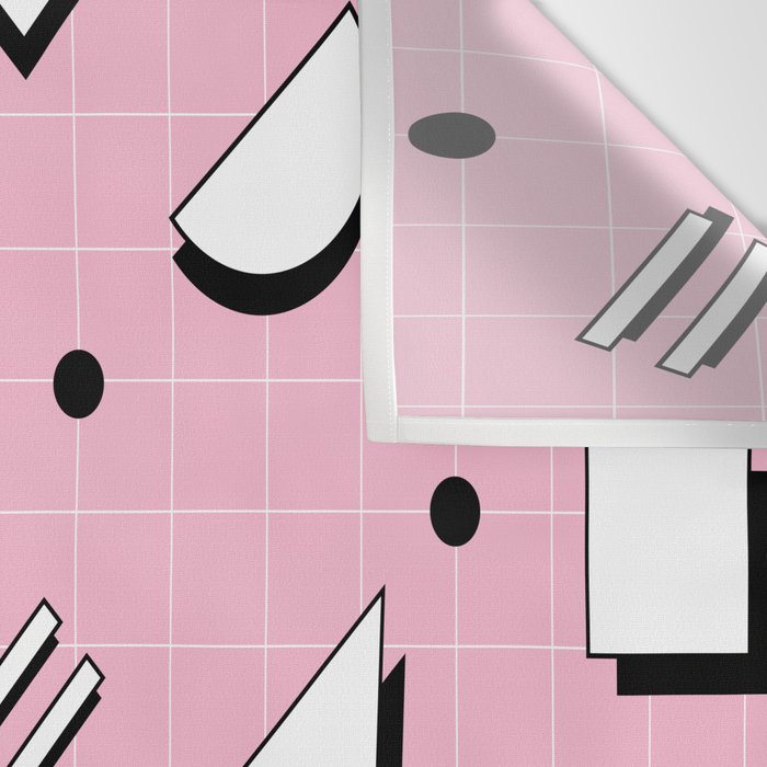 Memphis pattern 70 - 80s / 90s Retro Wall Tapestry Gallery Image 3