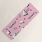 Memphis pattern 70 - 80s / 90s Retro Yoga Mat Gallery Image 1