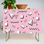 Memphis pattern 70 - 80s / 90s Retro Credenza Gallery Image 1