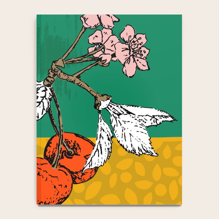 Super fruits - Cherry for Passion and love Notebook Gallery Image 4