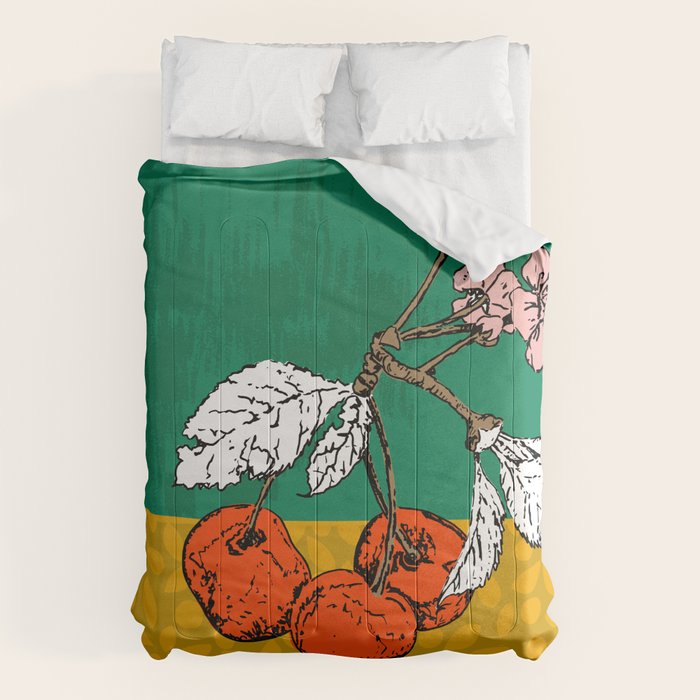 Super fruits - Cherry for Passion and love Comforter Gallery Image 1