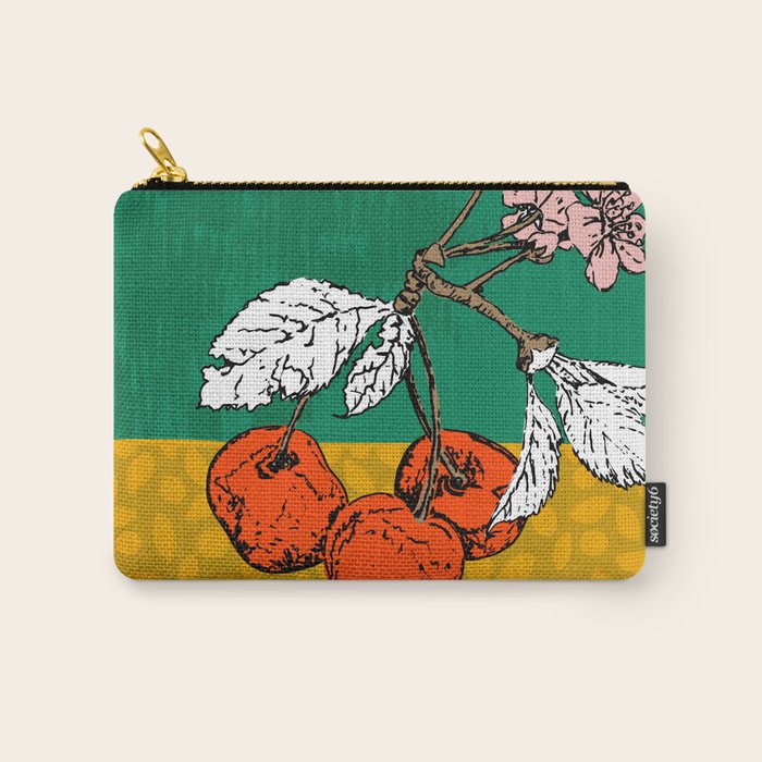 Super fruits - Cherry for Passion and love Carry All Pouch Gallery Image 1