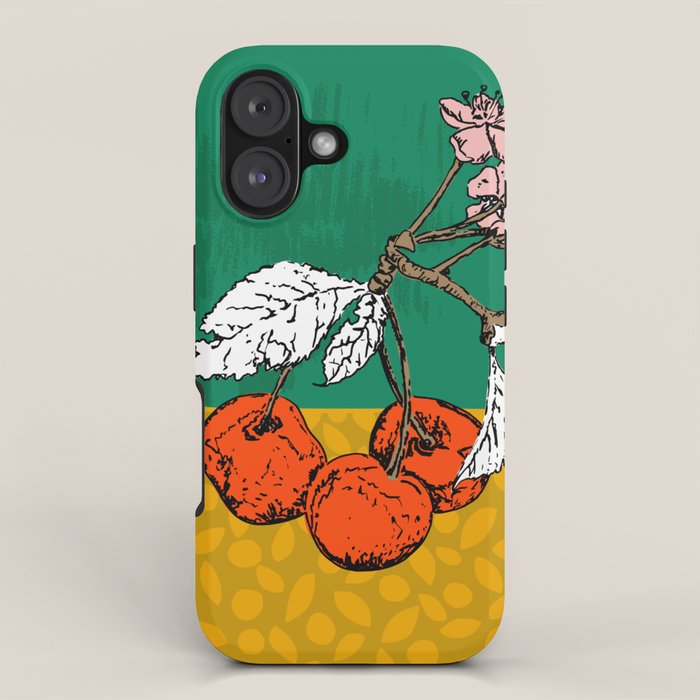Super fruits - Cherry for Passion and love iPhone Case Gallery Image 1
