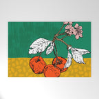 Super fruits - Cherry for Passion and love Welcome Mat Gallery Image 1