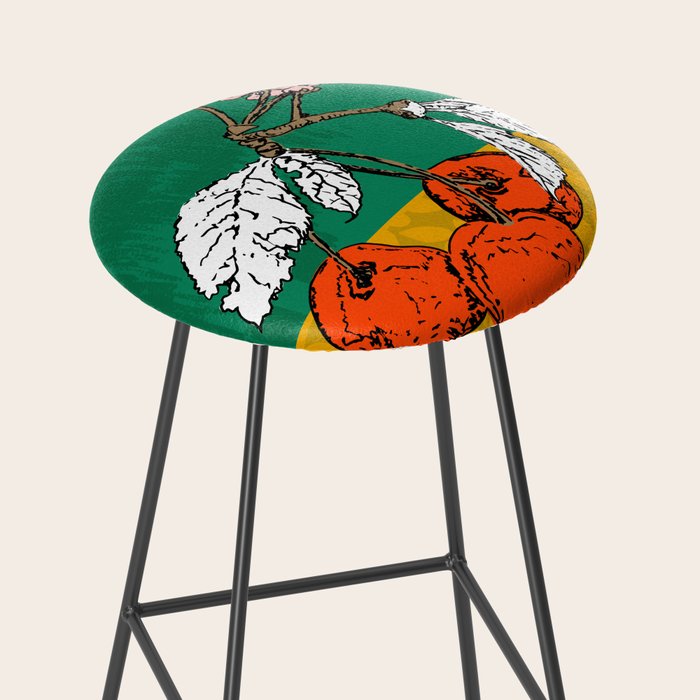 Super fruits - Cherry for Passion and love Stool Gallery Image 2