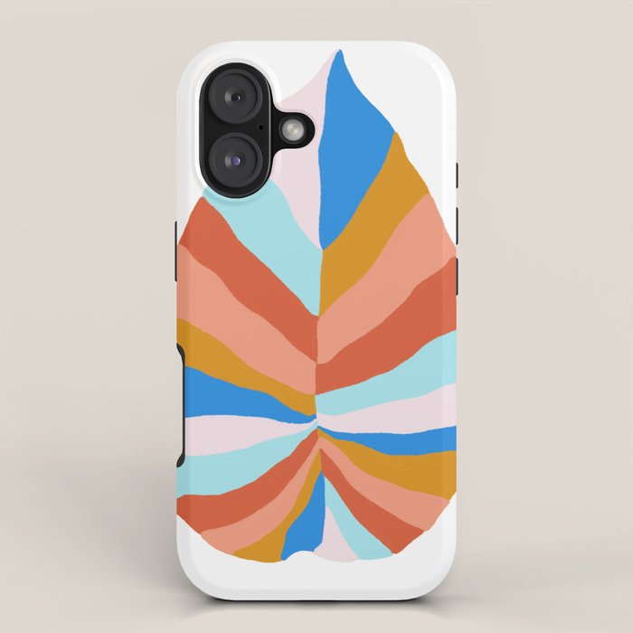 Camryn, rainbow leaf iPhone Case Gallery Image 1