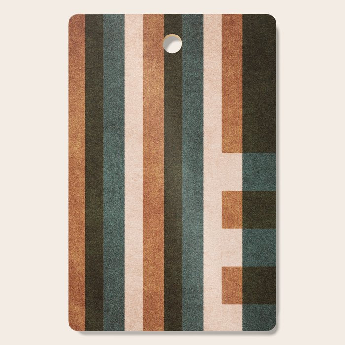 ABSTRACT ALPHABET / Decorative L Cutting Board Gallery Image 1