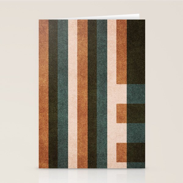 ABSTRACT ALPHABET / Decorative L Stationery Card Gallery Image 2