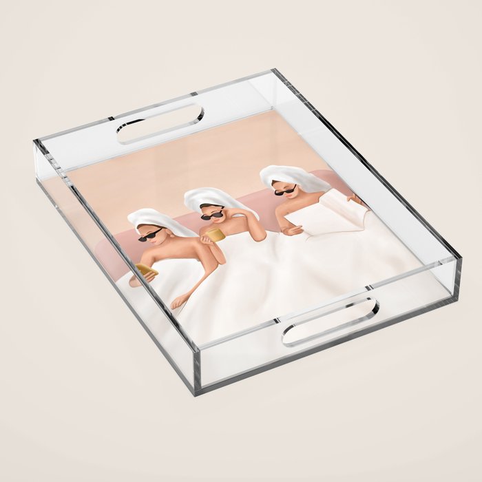 Good Friendly Morning Acrylic Tray Gallery Image 1