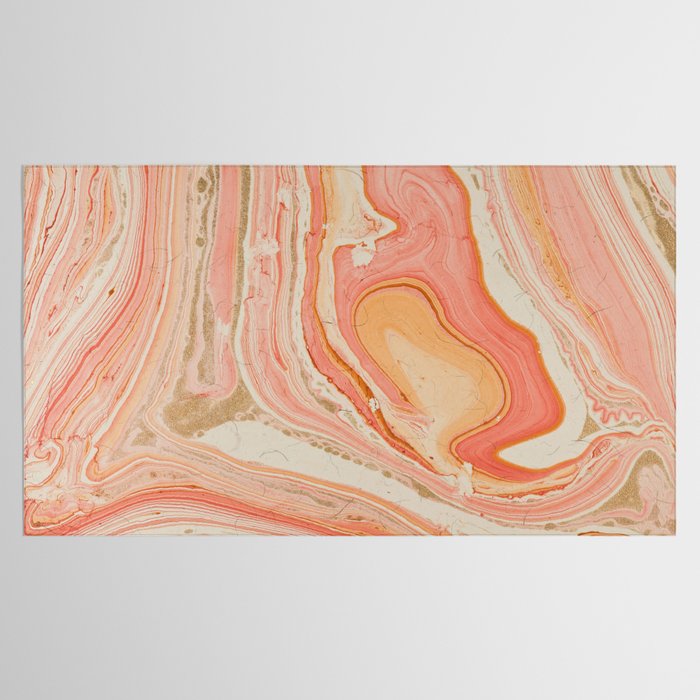 Marbled paper Tablecloth Gallery Image 2
