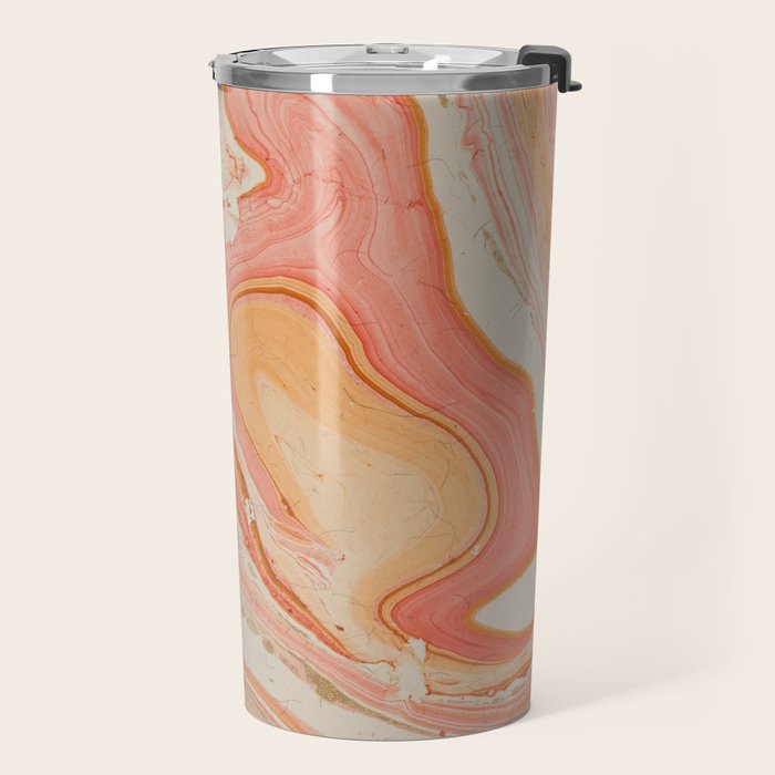 Marbled paper Travel Mug Gallery Image 2