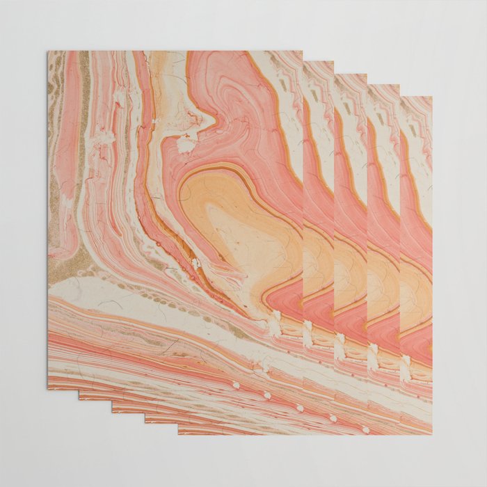 Marbled paper Wrapping Paper Gallery Image 3