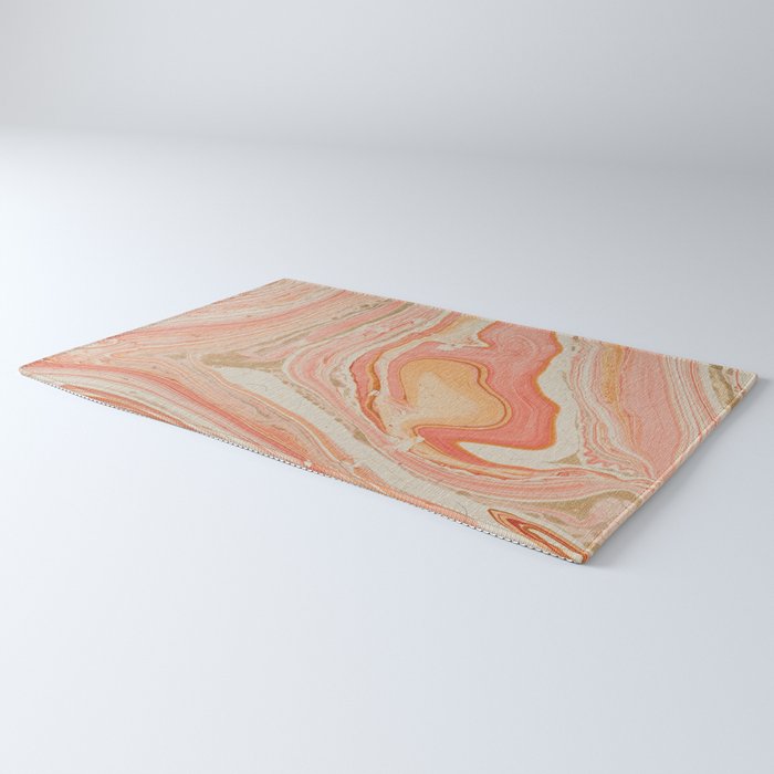 Marbled paper Rug Gallery Image 3