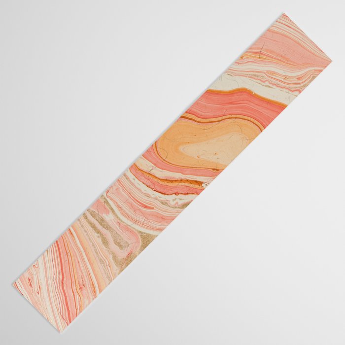 Marbled paper Table Runner Gallery Image 3