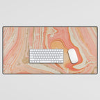 Marbled paper Desk Mat Gallery Image 1