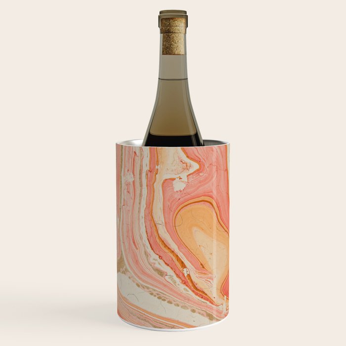 Marbled paper Wine Chiller Gallery Image 1