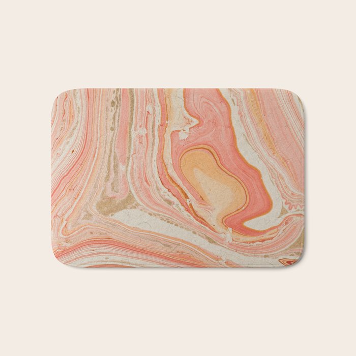 Marbled paper Bath Mat Gallery Image 1