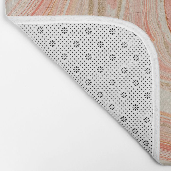 Marbled paper Bath Mat Gallery Image 2