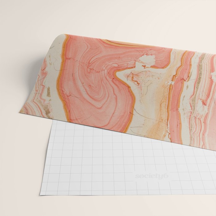 Marbled paper Wrapping Paper Gallery Image 2