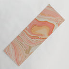 Marbled paper Yoga Mat Gallery Image 1