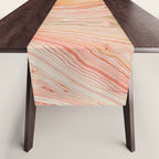 Marbled paper Table Runner Gallery Image 1