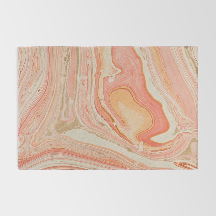 Marbled paper Rug Gallery Image 2