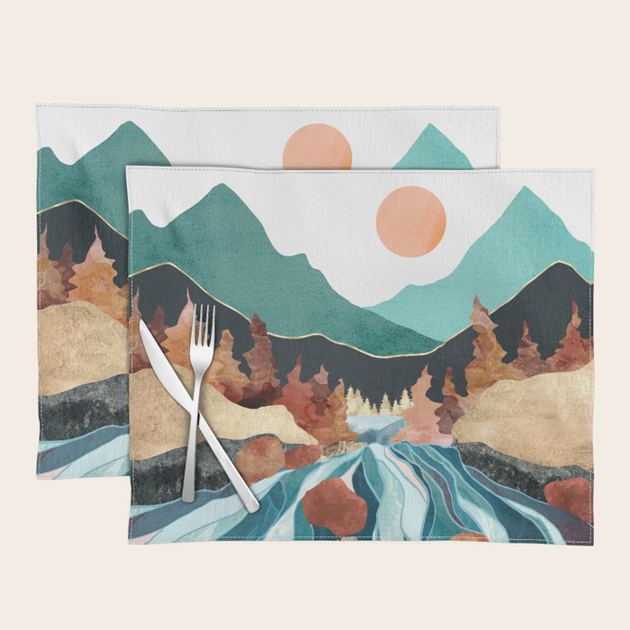 Blue River Placemat Gallery Image 1