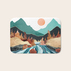 Blue River Bath Mat Gallery Image 1