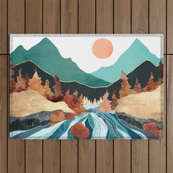 Blue River Outdoor Rug Gallery Image 1