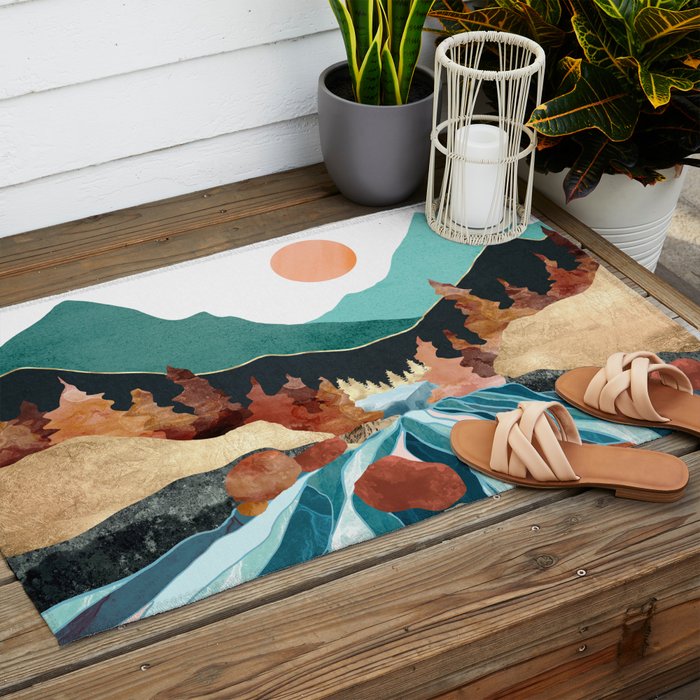 Blue River Outdoor Rug Gallery Image 2