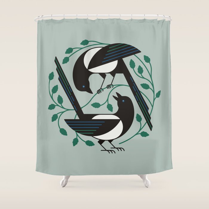The Joy of Spring Shower Curtain