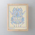 Growth Line Art Mini Art Print Gallery Image 1