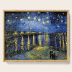 Vincent Van Gogh Starry Night Serving Tray Gallery Image 1