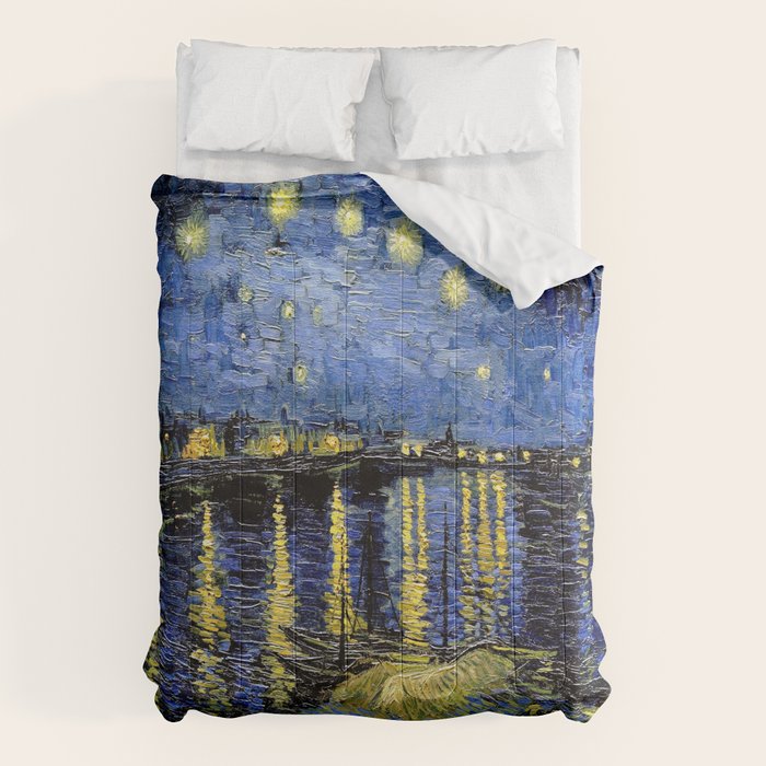 Vincent Van Gogh Starry Night Comforter Gallery Image 6