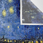 Vincent Van Gogh Starry Night Wall Tapestry Gallery Image 3