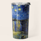 Vincent Van Gogh Starry Night Travel Mug Gallery Image 2