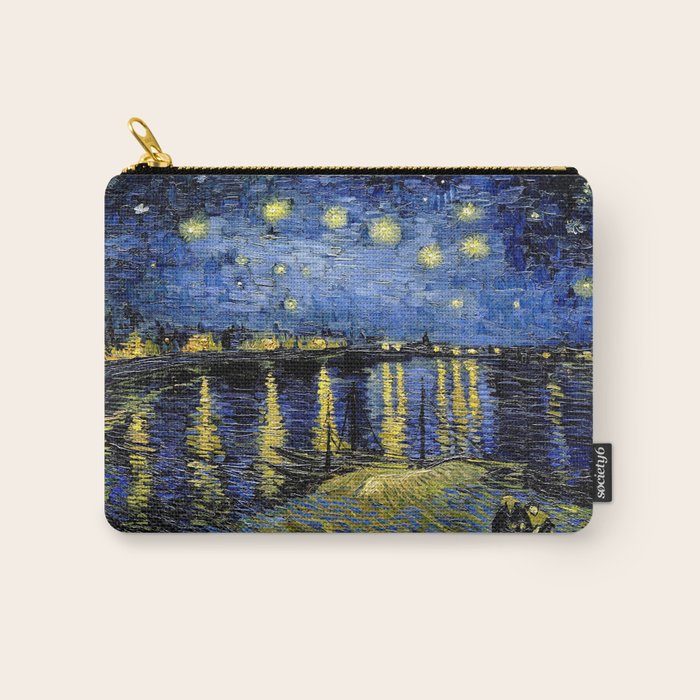 Vincent Van Gogh Starry Night Carry All Pouch Gallery Image 1