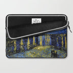 Vincent Van Gogh Starry Night Laptop Sleeve Gallery Image 2
