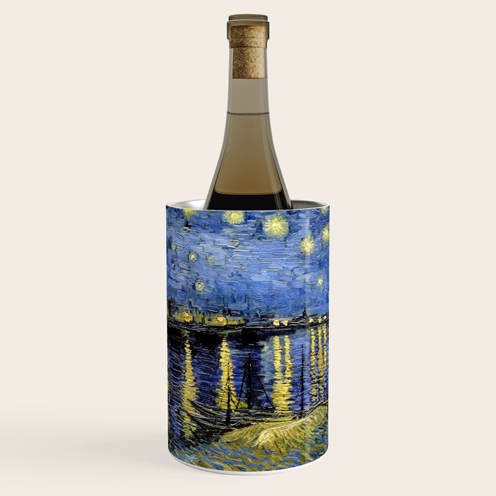 Vincent Van Gogh Starry Night Wine Chiller Gallery Image 1