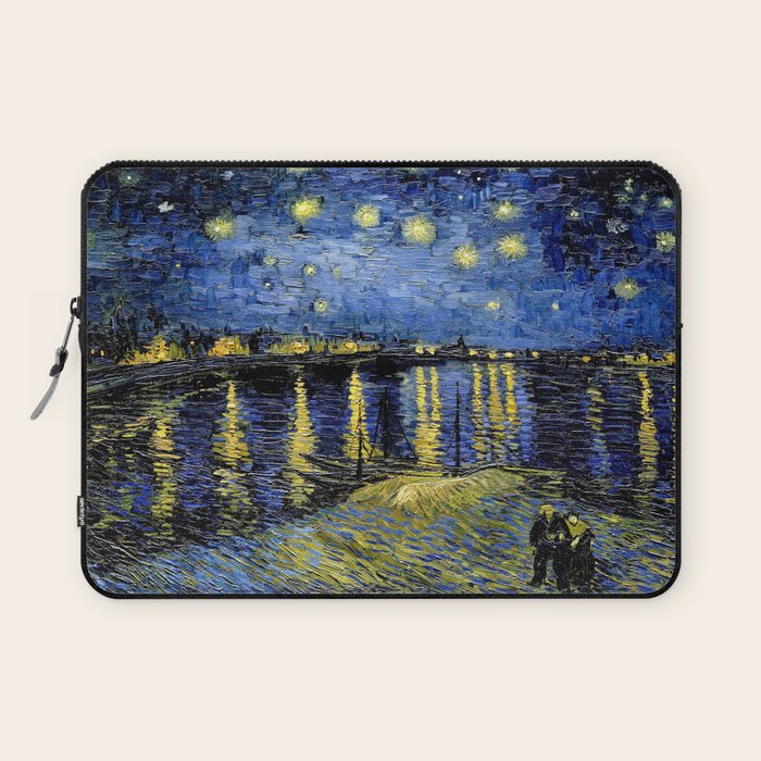 Vincent Van Gogh Starry Night Laptop Sleeve Gallery Image 1
