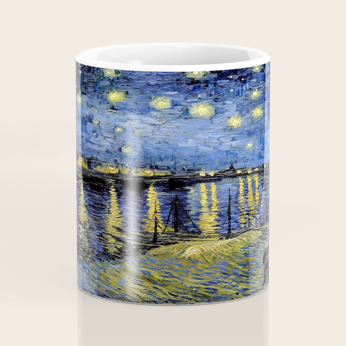 Vincent Van Gogh Starry Night Coffee Mug Gallery Image 4