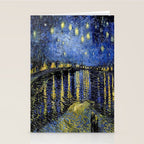 Vincent Van Gogh Starry Night Stationery Card Gallery Image 2