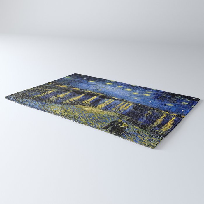 Vincent Van Gogh Starry Night Rug Gallery Image 3