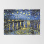 Vincent Van Gogh Starry Night Rug Gallery Image 2