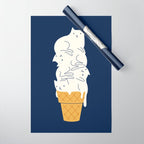 Meowlting Wrapping Paper Gallery Image 1