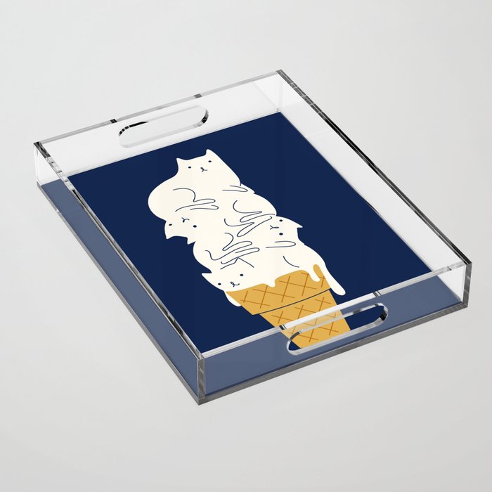 Meowlting Acrylic Tray Gallery Image 1