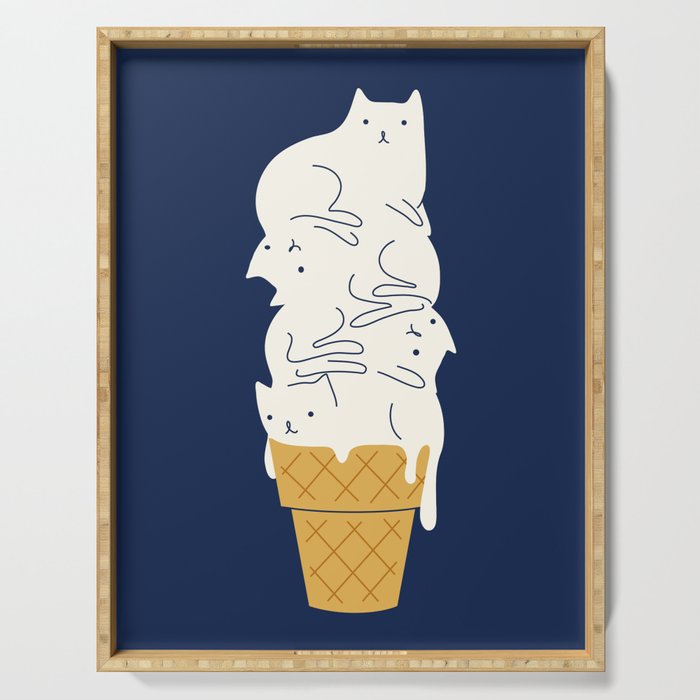 Meowlting Serving Tray Gallery Image 1
