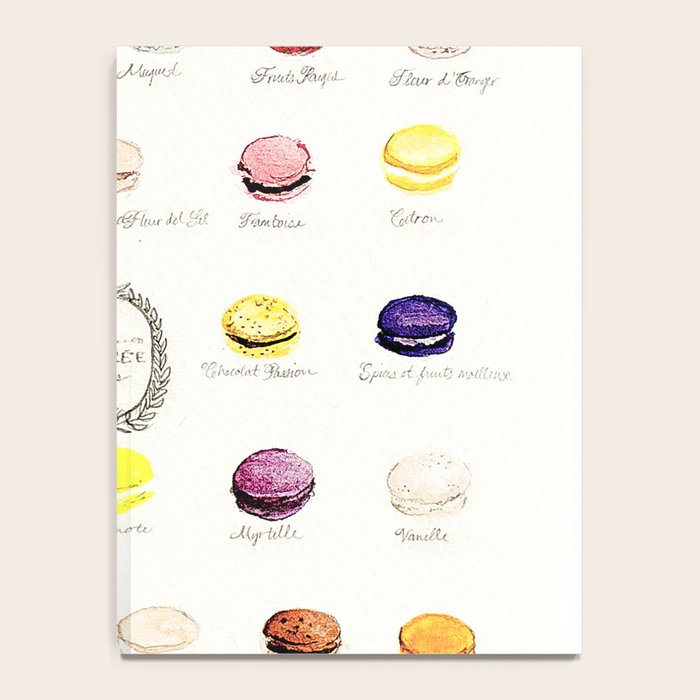 laduree macaron menu Notebook Gallery Image 4