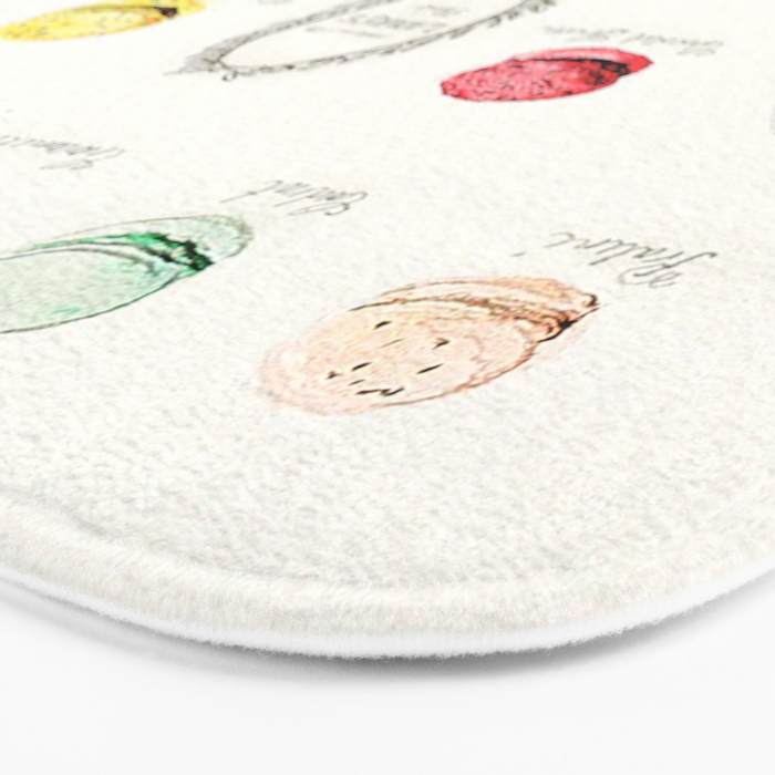 laduree macaron menu Bath Mat Gallery Image 3